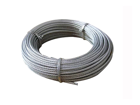 Cable de acero trenzado galvanizado