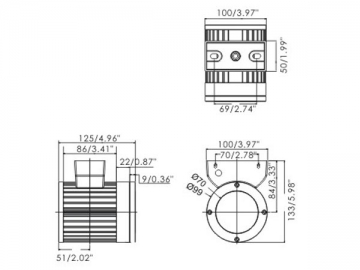 Lámpara de pared LED 15W WL-015-AW