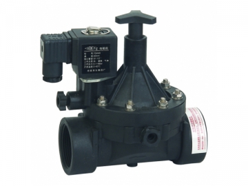 Válvula de solenoide de plástico YSA