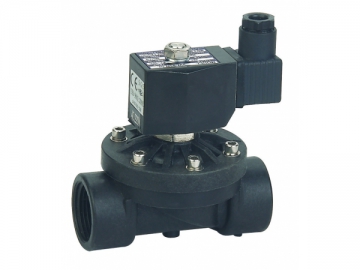 Válvula de solenoide de plástico 2WSL