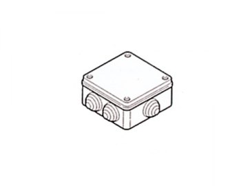 Caja de conexiones IP56 con funda para cable