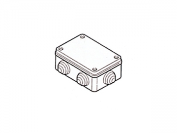 Caja de conexiones IP56 con funda para cable