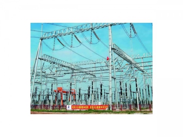 Estructura para subestación de 220kV