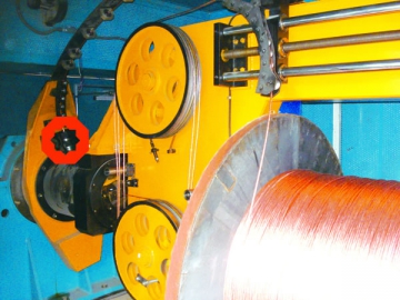 Trenzadora de alambres de cobre y aluminio JSH