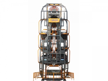 Sistema de estacionamiento vertical rotatorio