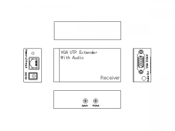 Divisor 1x1 con expansor VGA