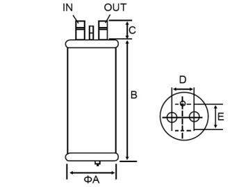 <strong>Separador gas-líquido</strong>