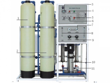 Sistema de ósmosis inversa industrial (450LPH)