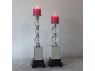 Candelabro con espejo