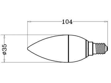 Bombilla LED NS-B35-D5