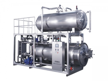 Autoclave rotativa