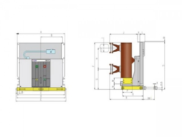 Interruptor de vacío <small>(Interruptor de alta tensión para interiores TZN2)</small>