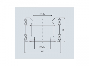 Contacto eléctrico <small>(Contacto eléctrico tipo tulipán THA1)</small>