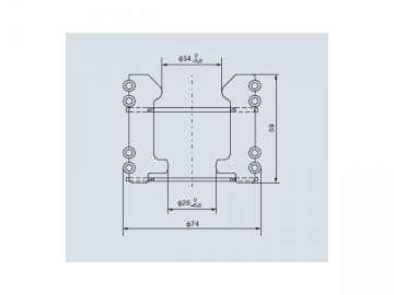 Contacto eléctrico <small>(Contacto eléctrico tipo tulipán THA1)</small>