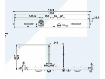 Mecanismo de extracción <small>(Mecanismo de extracción para tableros de distribución de 40,5kV)</small>