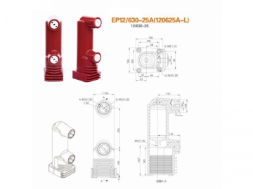 Polos encapsulados <small>(Polos encapsulados para sistemas de distribución de electricidad de 12kV)</small>