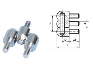 Bisagra para cuadros eléctricos