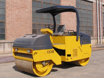 Rodillo compactador de 6000kg <small>(Modelo YZC6B)</small>