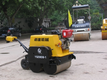 Rodillo compactador de 770kg <small>(Modelo YSZ08DB-1)</small>