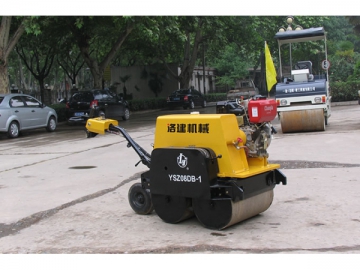 Rodillo compactador de 770kg <small>(Modelo YSZ08DB-1)</small>