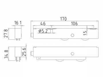 Guías correderas para puertas y ventanas