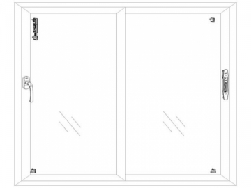 Picaportes PH, soluciones para puertas correderas de 2 hojas