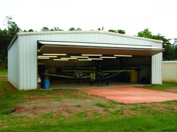 Estructura de acero <br/><small>(Hangar)</small>