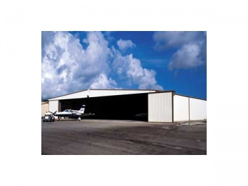 Estructura de acero <br/><small>(Hangar)</small>