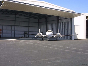 Estructura de acero <br/><small>(Hangar)</small>