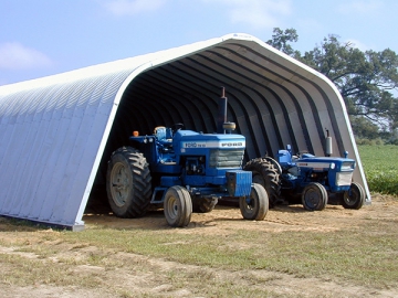 Estructura de acero <br/><small>(Almacén para granja)</small>