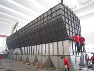 Secador de lecho fluidizado horizontal XF