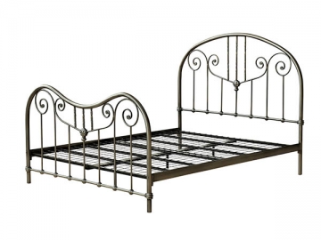 <strong>Cama de metal</strong> - estilo antiguo