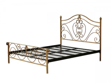 <strong>Cama de metal</strong> - estilo antiguo