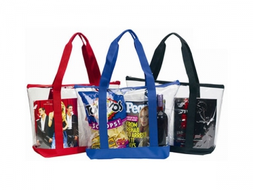 <span>Bolsa para compras transparente</span> DC-15041 <span>de 19X6X14cm</span>