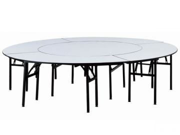 Mesa de PVC para eventos <small>(Mesa plástica para restaurante, comedor y cocina)</small>