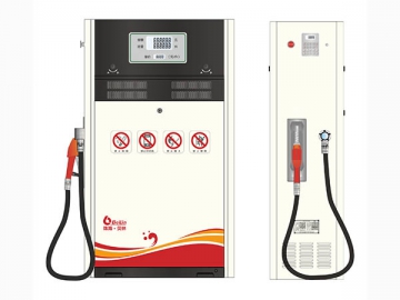 <strong>Dispensador y surtidor de combustible</strong> con 1 pistola <small>(estructura pequeña)</small>
