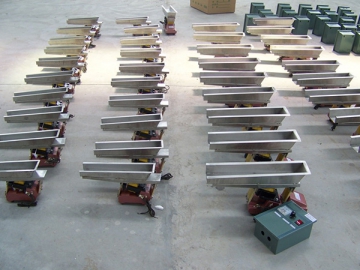 Alimentador electromagnético por vibración
