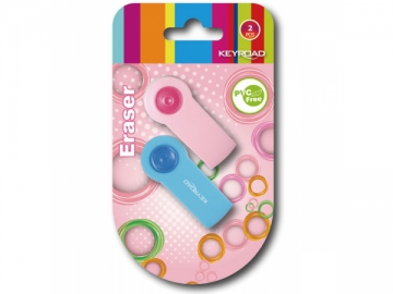 Goma de borrar con funda protectora