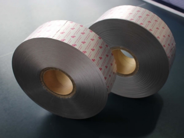 Rollo de papel de aluminio <small>(Foil para tapas de tamaño personalizado para envases flexibles)</small>