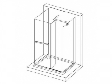 Mampara de ducha Walk-in