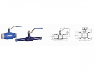 Válvulas de bola soldadas