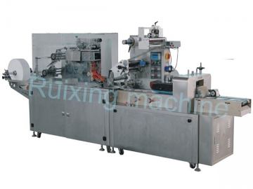 Máquina para producción de toallitas húmedas QX-100 <small>(envasado individual)</small>