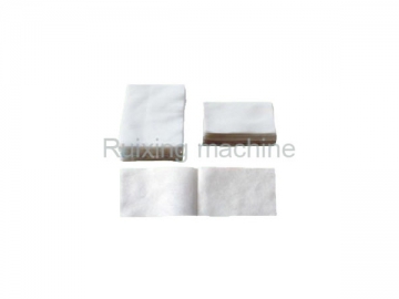 Máquina para fabricar esponjas desmaquillantes QX-Rf <small>(materiales no tejidos)</small>