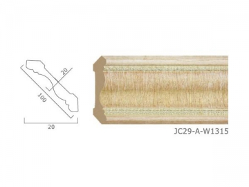 Molduras decorativas - imitación madera