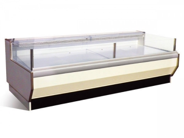 Vitrina refrigerada de cristal plano