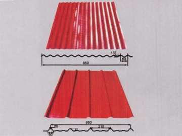 Perfiladora - para paneles de pared y techo