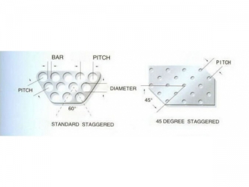 Planchas perforadas de aluminio