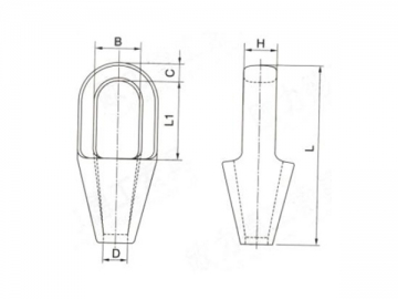 Terminales para cables estándar chino