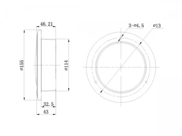 Lámpara LED de combinación trasera (niebla/marcha atrás)