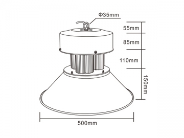 Lámpara LED industrial